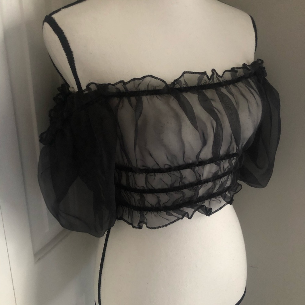 Mesh Crop Top - Picture 5 of 6
